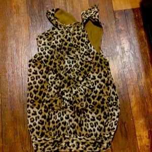 Cheetah Business Casual Blouse